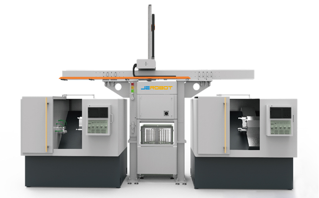 数控车床联机机械手